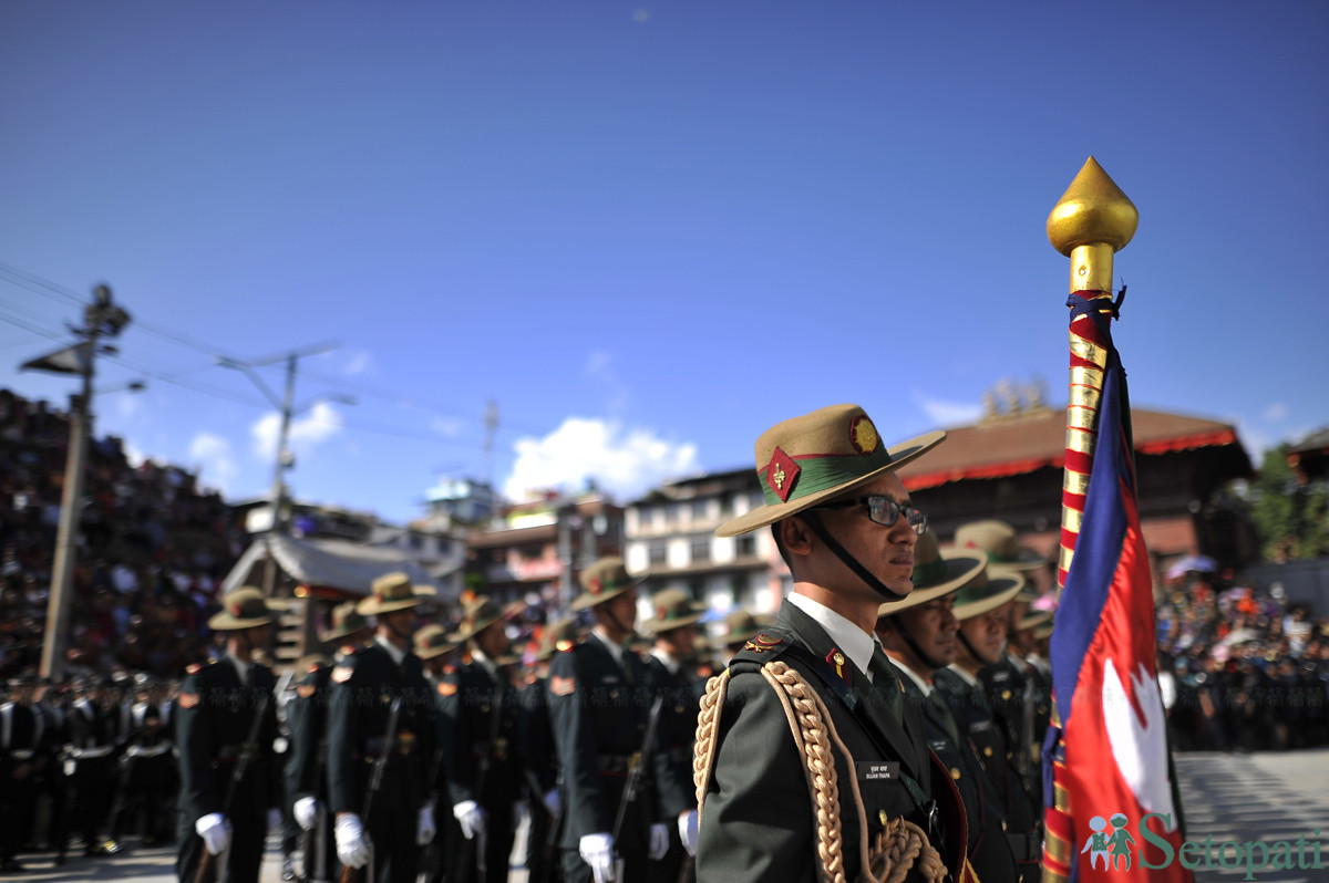 आजको तस्विरमा इन्द्रजात्रा