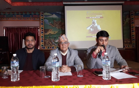 अनिल शाही र यादव खरेलका साथमा विवेक