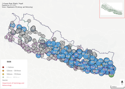 धनकुटामा भारी वर्षा