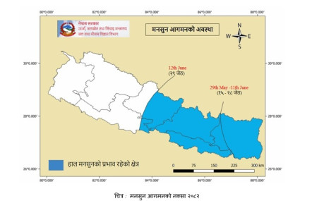 पूर्वी लुम्बिनीसम्म फैलियो मनसुन