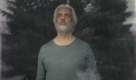 'भूठान' फिल्मको एक दृश्यमा हरिवंश आचार्य।