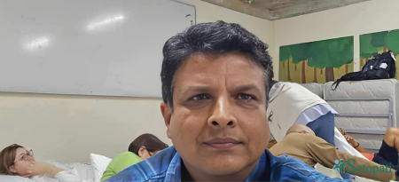 युद्धग्रस्त इसराइलको बंकरमा कसरी बसिरहेका छन् विराटनगरका मेयर?