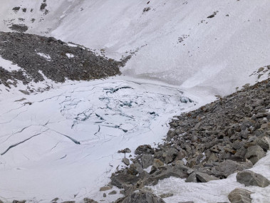 हुम्ला हिमताल विस्फोटः भूमिगत बरफ पग्लिएर ओढार बन्दा हिमतालको पानी निस्किएको निष्कर्ष