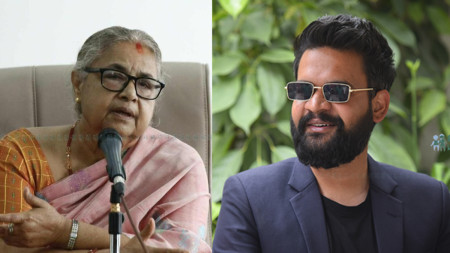 प्रधानमन्त्री कार्की र मेयर बालेन शाह। फाइल तस्बिर।