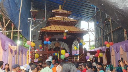विराटनगरमा आज गुडाइने रथ।