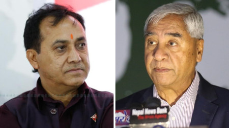 विश्वप्रकाशले देउवालाई भने- चुनावअघि महाधिवेशन नगरे महामन्त्री रहन्न