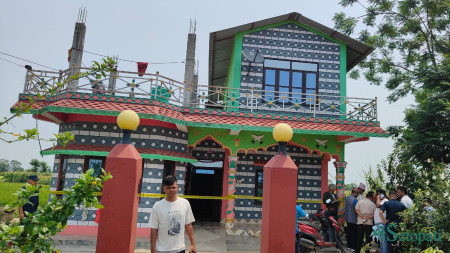 घटना भएको घर।