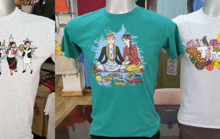 'जुजु' का टिसर्टहरू। तस्बिर सौजन्यः जुजु