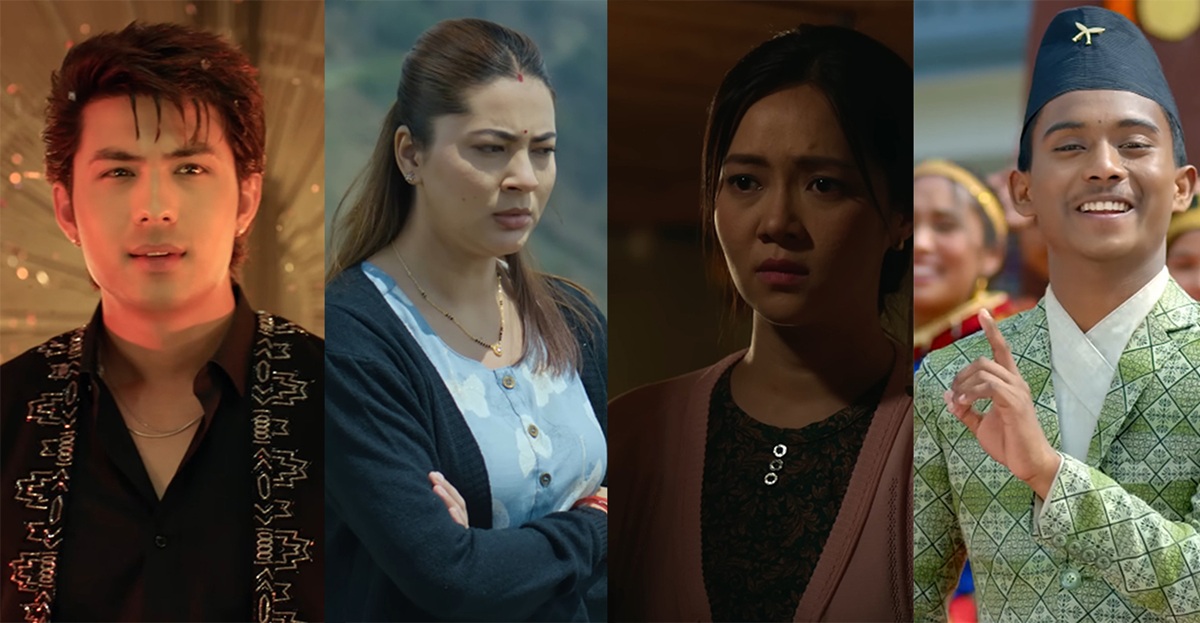 -अनमोल केसी, अञ्जना बराईली, मिरूना मगर र अशोक दर्जी।