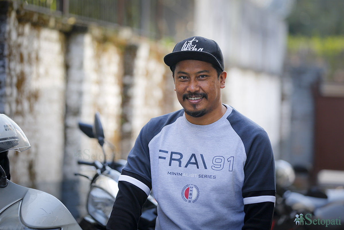 निश्चल बस्नेत। तस्बिरः नवीनबाबु गुरूङ/सेतोपाटी