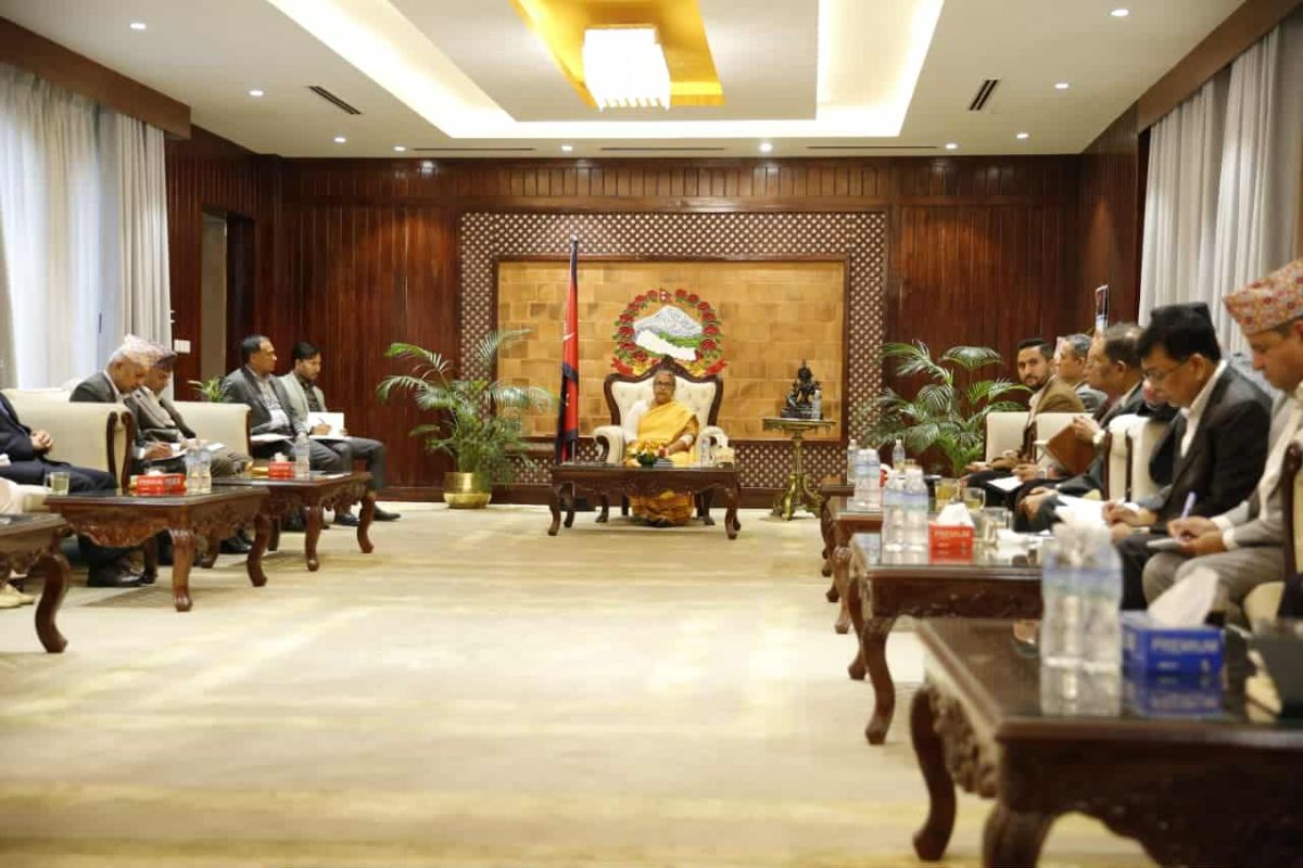 तस्बिरः प्रधानमन्त्री कार्कीको सचिवालय।