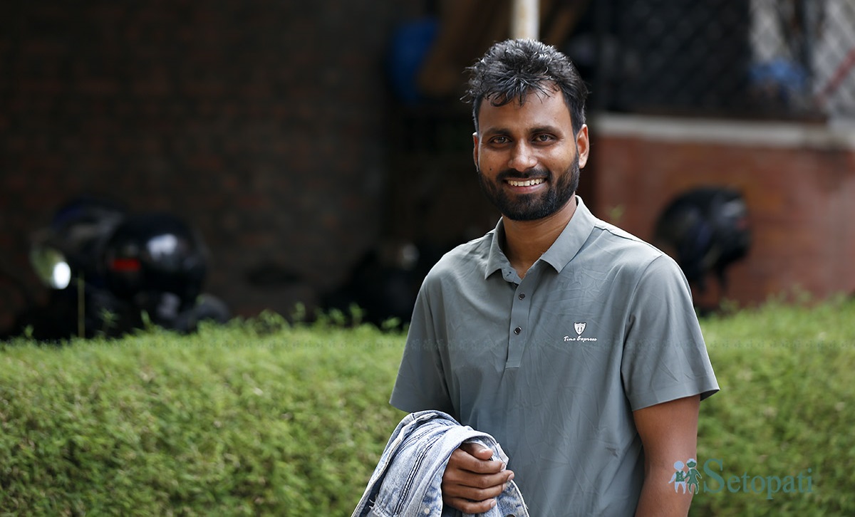 अनिल कुर्मी। तस्बिरः नवीनबाबु गुरूङ/सेतोपाटी