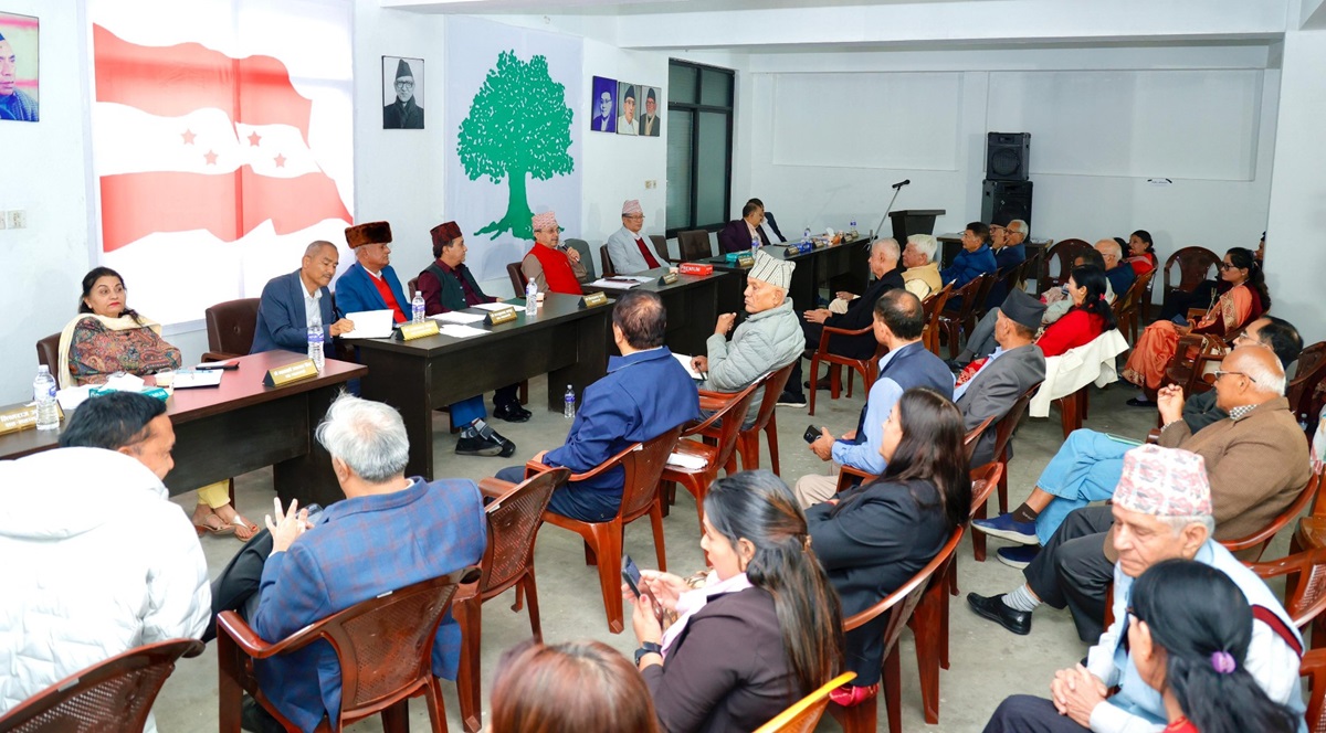 केन्द्रीय समिति बैठक। फाइल तस्बिर।