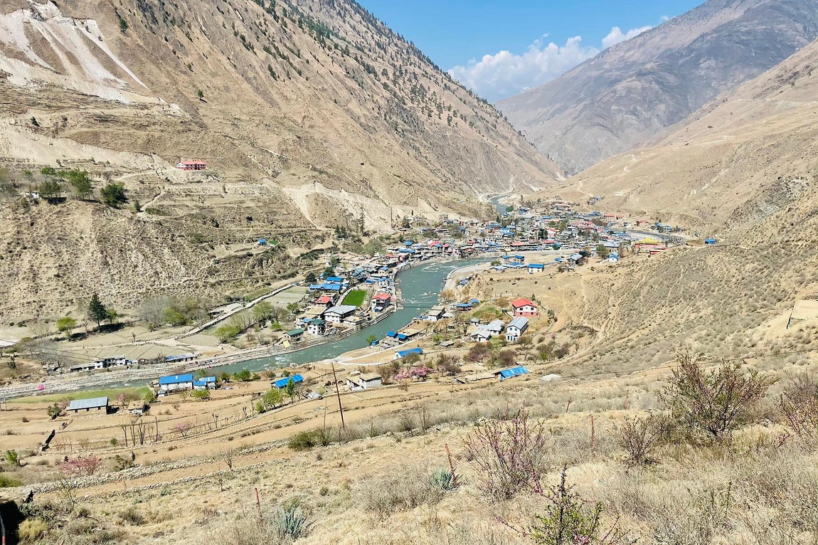 डोल्पाको दुनै बजार। फाइल तस्बिरः हेमन्त केसी/रासस