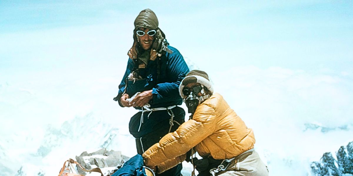 एडमन्ड हिलारी र तेन्जिङ नोर्गे शेर्पा। तस्बिर स्रोतः हिस्ट्री डटकम