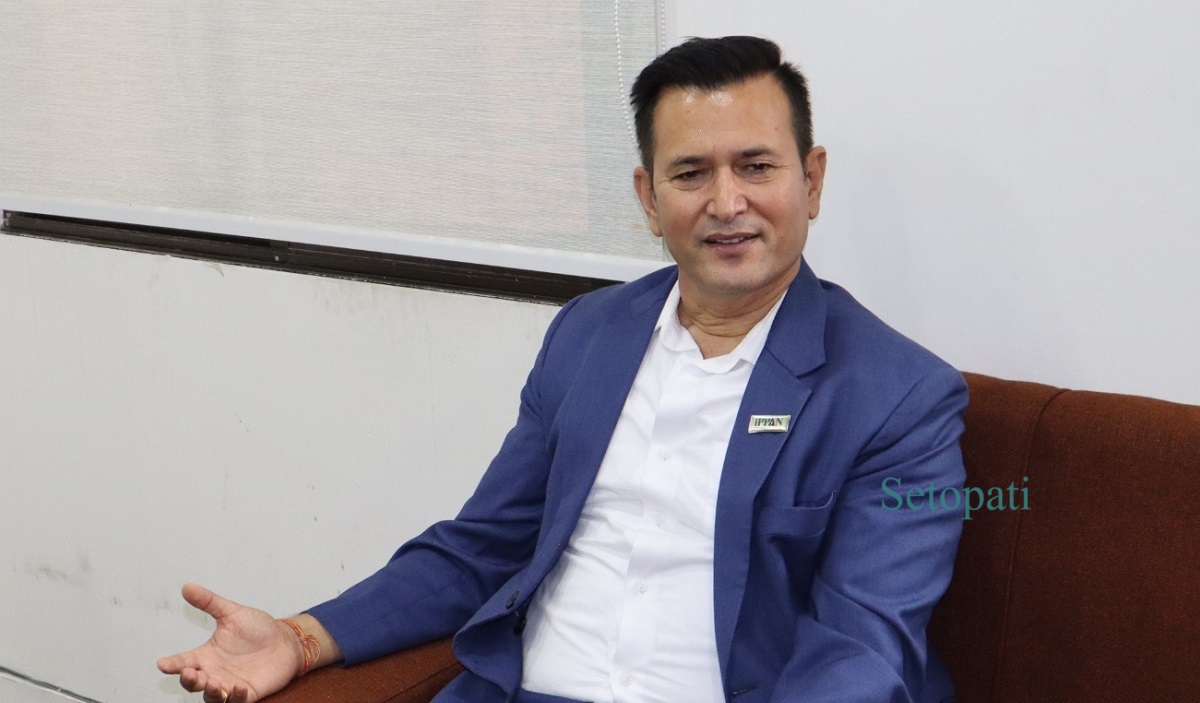 स्वतन्त्र ऊर्जा उत्पादकहरूको संस्था (इप्पान) का अध्यक्ष गणेश कार्की