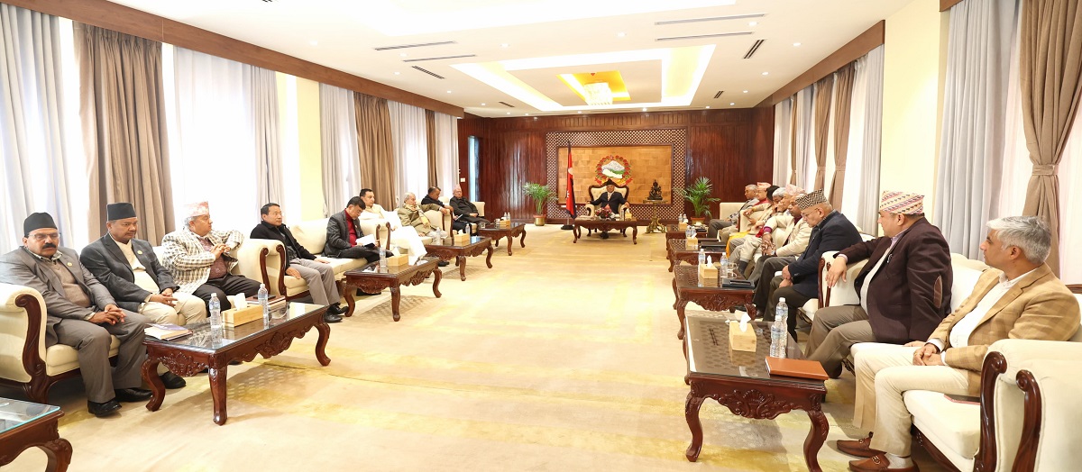 तस्बिर: प्रधानमन्त्रीको सचिवालय।